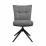 Scaun Decoprim Blanc, rotativ la 360 grade, Dark Grey