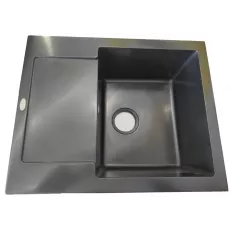 Мойка кухонная Tornado Sofia 620х500 мм, Черный