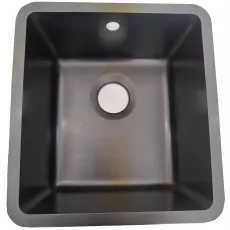 Мойка кухонная Tornado Barbara 460х420 мм, Черный