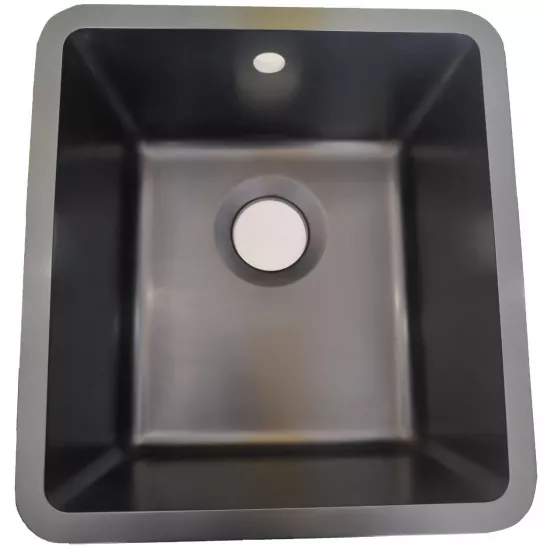 Chiuvetă de bucătărie Tornado Barbara 460х420 mm, Negru