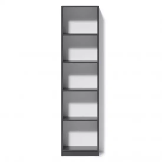 Стеллаж Fabrik Home Office Line 5, 50x38x200 см, Антрацит