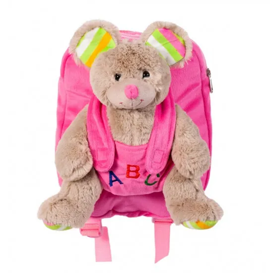 STIP ST147 Jucărie moale “Șoricel în rucsac”, 29 cm