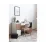 Masa de birou Fabrik Home Mateo 140, 140x60 cm, Frasin alb/ Stejar Evok