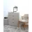 Comodă Fabrik Home Hardy 4 sertare, 80x47x87 cm, Frasin/Deschis-gri mat