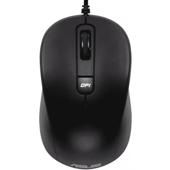 Мышь проводная Asus MU101C Silent Black