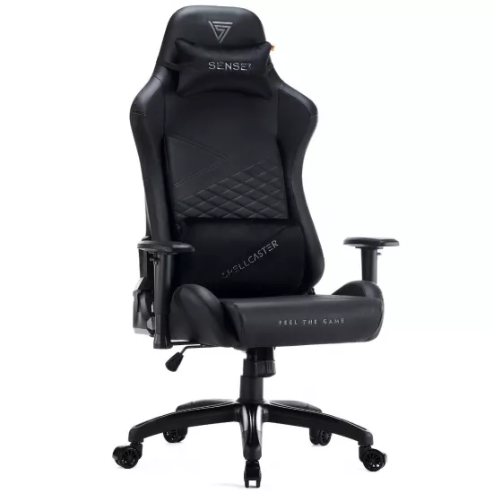 Fotoliu de gaming Sense7 Spellcaster Senshi Edition XL, Black
