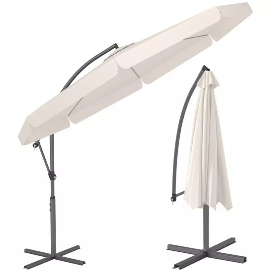 Зонт садовый FunFit 300cm Creamy (3051)