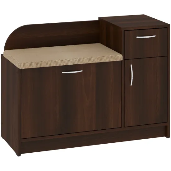 Tumbă Pehotin B-3, 88,4x34x65 см, Nuc / Toronto Brown