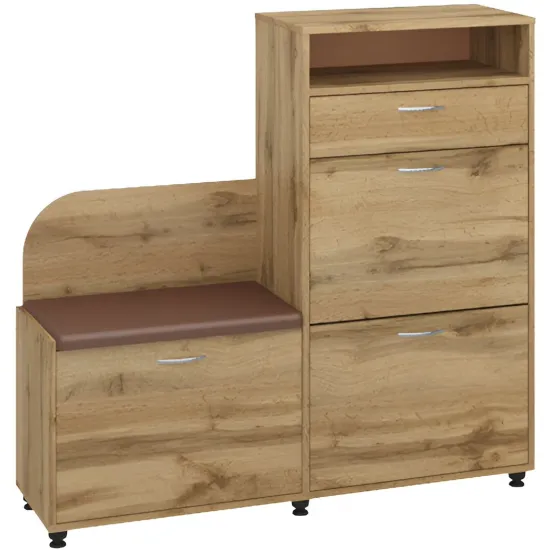 Tumbă Pehotin B-5, 118,4x35,6x114,5 см, Tahoe / Maro