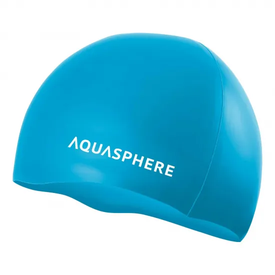 Шапочка для плавания Aqua Sphere Plain Cap SA212EU4009 Blue/White
