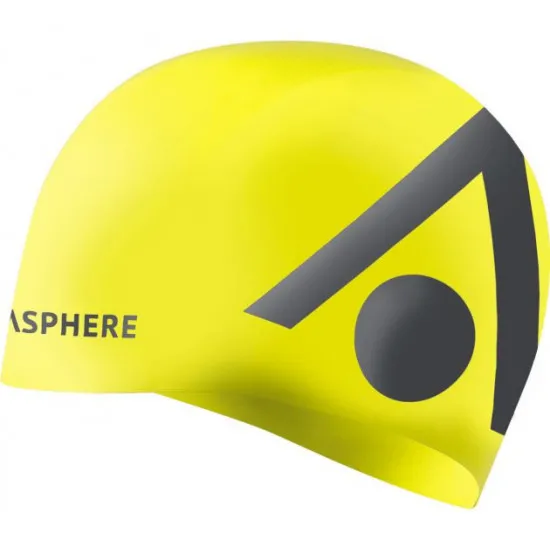 Cască de înot Aqua Sphere Tri Cap SA128EU7110 Bright Yellow/Grey