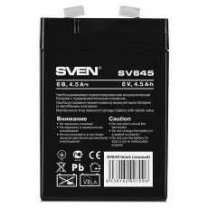 Acumulator UPS Sven SV645 (SV-0222064), 6 V 4.5 Ah Acumulator UPS Sven SV645 (SV-0222064), 6 V 4.5 Ah