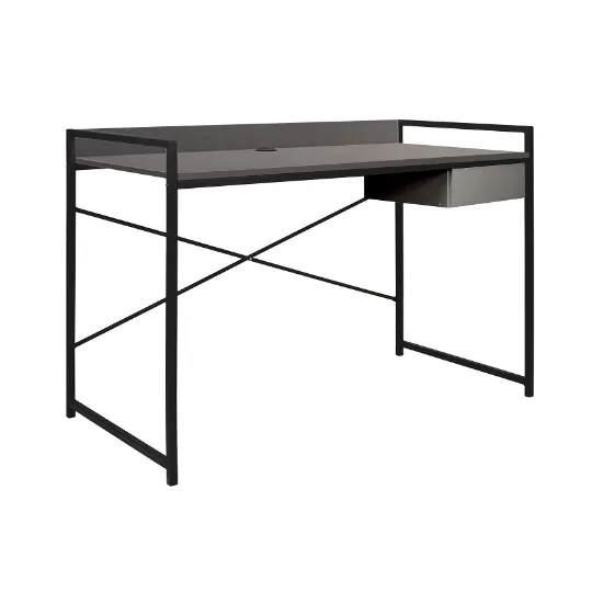 Masa de birou Nowy Styl Oxford, 116x61 cm, Grey/Black
