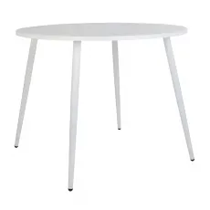 Стол обеденный Nowy Styl Modern Lite 4L 100cm круглый, White