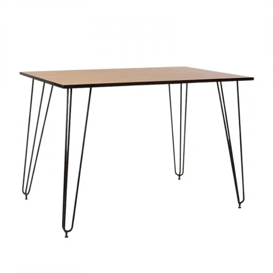 Masă pentru bucătărie Nowy Styl Aller, 120x80 cm, Black