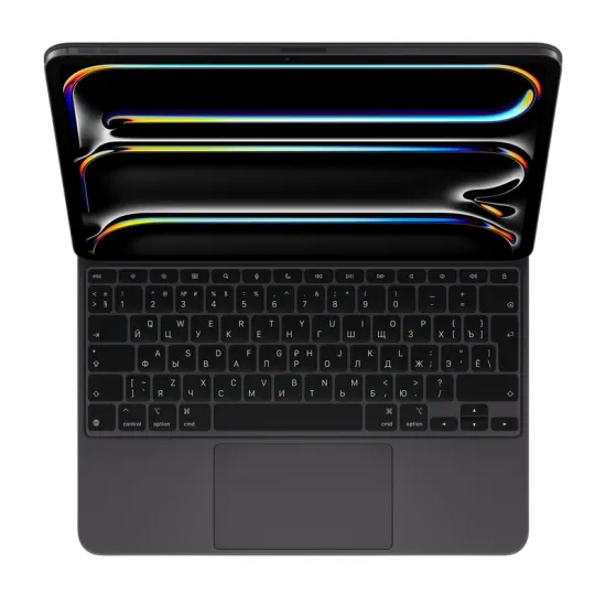 Husă Apple Magic Keyboard pentru tabletă iPad Pro 13", Black (MWR53RS/A)