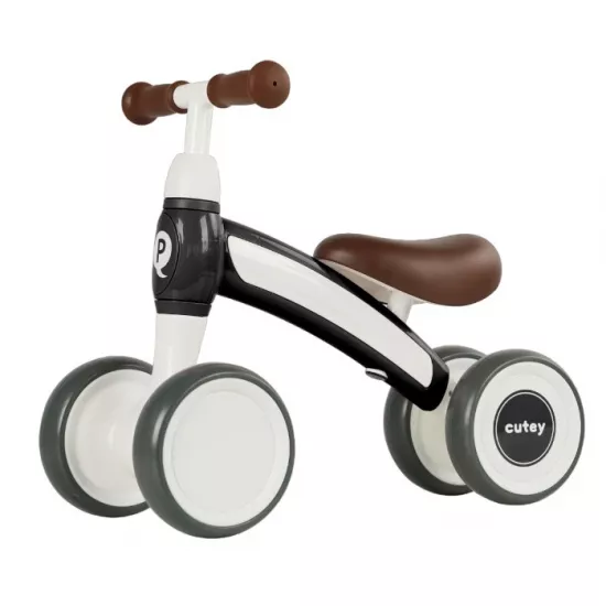 Bicicleta fără pedale Qplay Cutey Retro Black