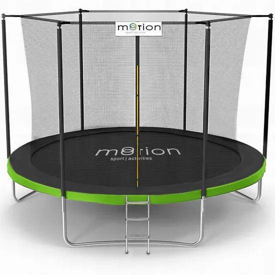 Trambulină Jumi Motion OM-258662, 305 cm, plasă interioară, Black