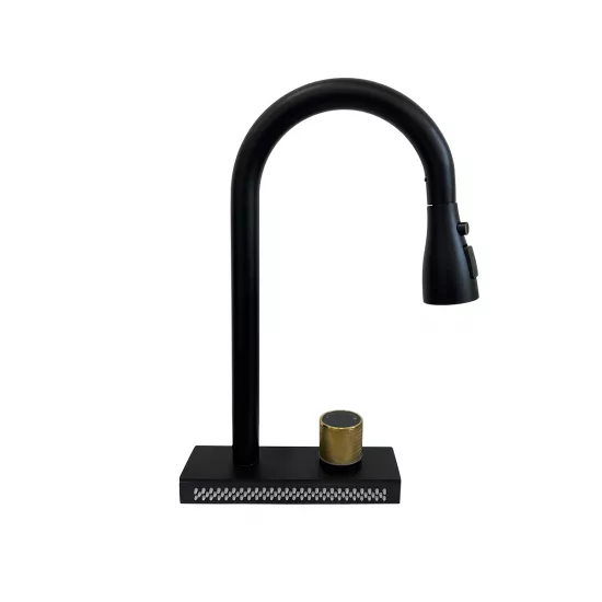 Baterie bucătărie Sandonna Aster Negru (VOR58541)