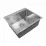 Chiuvetă de bucătărie SanDonna HD5550, 500х550 mm, Crom Satin (VOR57923)