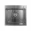 Chiuvetă de bucătărie SanDonna HD5550, 500х550 mm, Crom Satin (VOR57923)