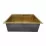 Chiuvetă de bucătărie SanDonna HD6050,600x500 mm, Auriu (VOR58537)