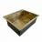 Chiuvetă de bucătărie SanDonna HD6050,600x500 mm, Auriu (VOR58537)
