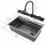 Chiuvetă de bucătărie SanDonna HD7550,500x750 mm, Auriu (VOR58540)
