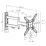 Suport de perete Brateck LDA40-223, Negru
