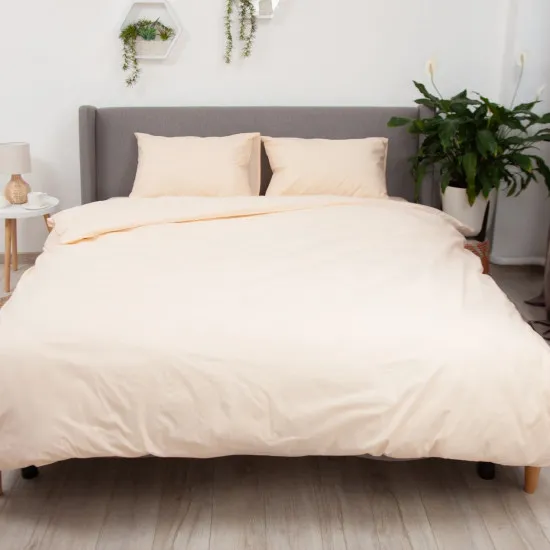 Lenjerie de pat TEP Soft Dreams Creamy (2 persoane/Ranfors)