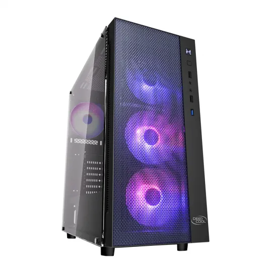 Carcasă Deepcool MATREXX 55 MESH ADD-RGB 4F, Black (ATX)
