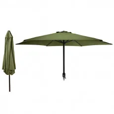 Umbrela de soare Ambiance 20763 D2.7m cu picior flexibi, 6 spite Umbrela de soare Ambiance 20763 D2.7m cu picior flexibi, 6 spite