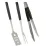 Instrumente pentru gratar BBQ 16981,  buc (spatula, furculita, cleste)