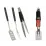 Instrumente pentru gratar BBQ 16981,  buc (spatula, furculita, cleste)