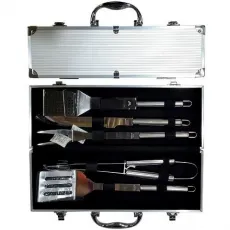 Инструменты для барбекю BBQ 37745, 5ед, в чемодане 38X14X8cm Инструменты для барбекю BBQ 37745, 5ед, в чемодане 38X14X8cm