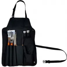 Инструменты для барбекю BBQ 37861, 7ед и фартук 42X61cm Инструменты для барбекю BBQ 37861, 7ед и фартук 42X61cm