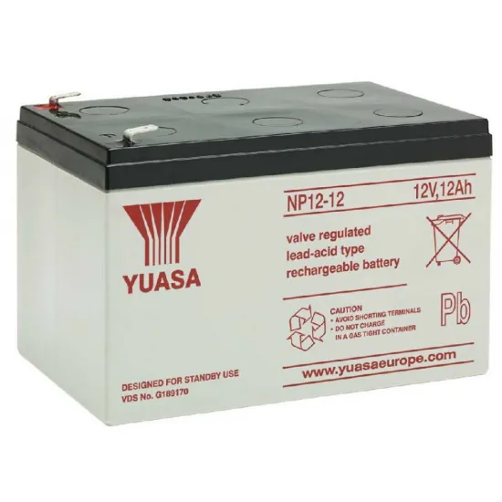 Acumulator UPS Yuasa NP12-12-TW, 12 V 12 Ah
