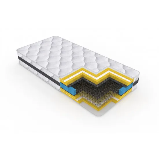 Saltea pentru copii SaltConfort Memory, 60x120x27 cm