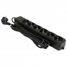 Фильтр сетевой Ultra Power UP6-B-6PPB (6 шт. / 1,8 м / black)
