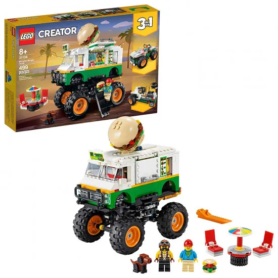 LEGO Creator 31104 Camion gigant cu burger 3 în 1