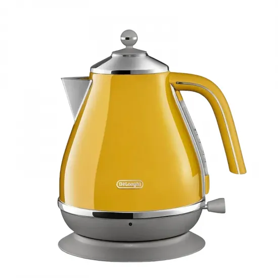 Электрочайник Delonghi KBOC 2001 Y Yellow (1,7 л/2000 Вт)