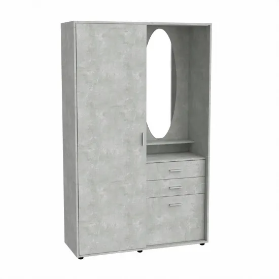 Прихожая Kompanit Алиса (120 см), Ателье светлый