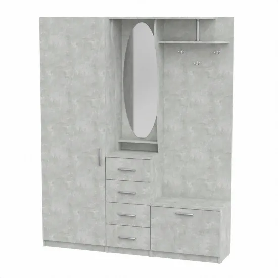 Прихожая Kompanit Тамара (160 см), Ателье светлый