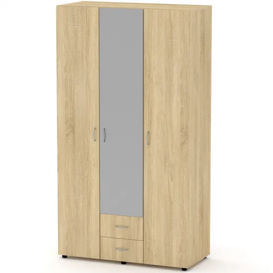 Dulap Kompanit 6 (119.8 cm), Sonoma