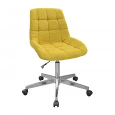 Кресло офисное DP Nicole AL70, Soro 40 Yellow/Chrome