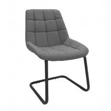 Scaun DP Nicole CF Eco 70 Grey/Black Legs