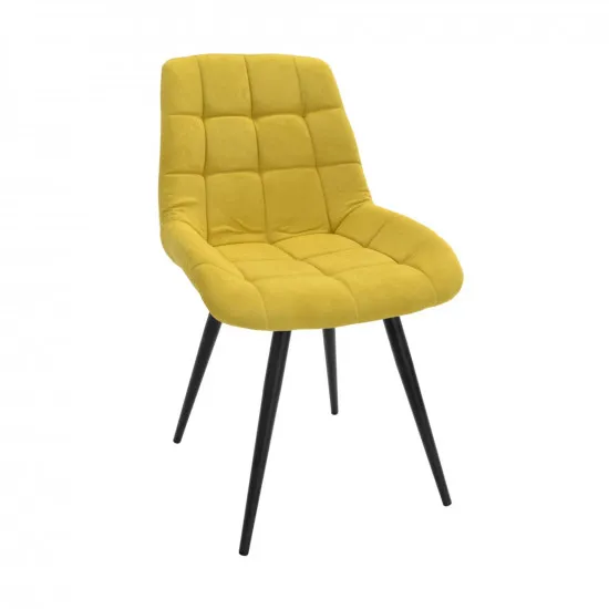 Scaun DP Nicole HN Soro 40 Yellow/Black Legs