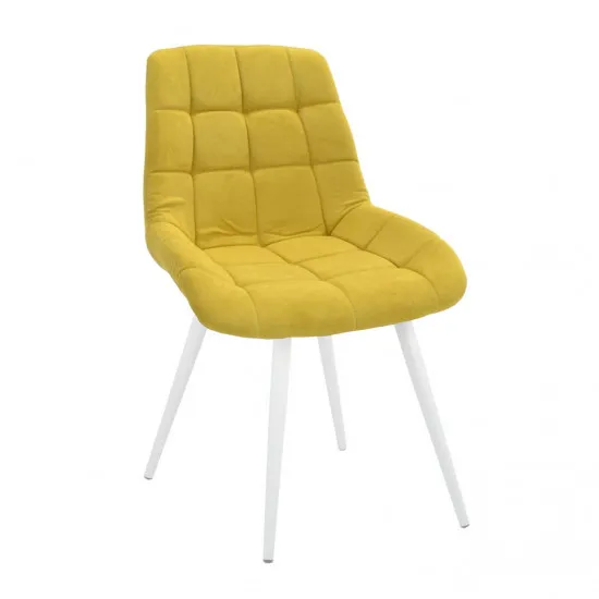 Scaun DP Nicole HN Soro 40 Yellow/White Legs