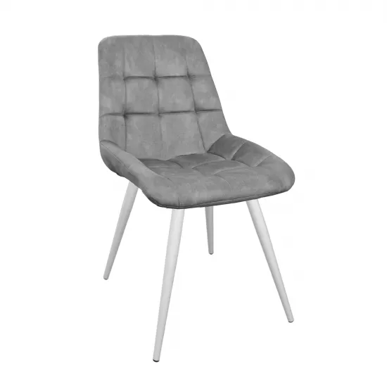 Scaun DP Nicole HN PL-16 Grey/White Legs