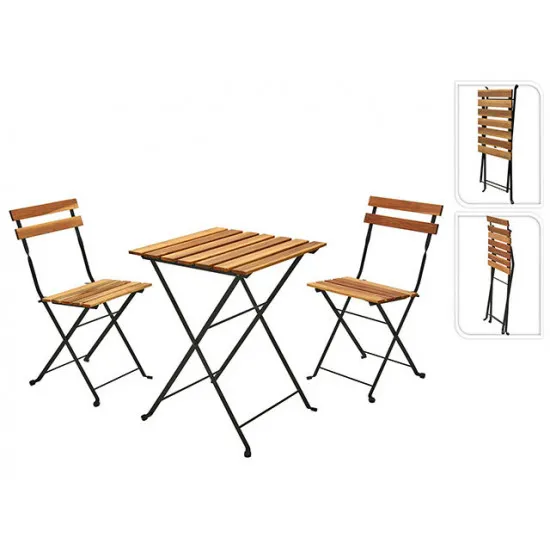 Set mobilier NVT 49386, Wood